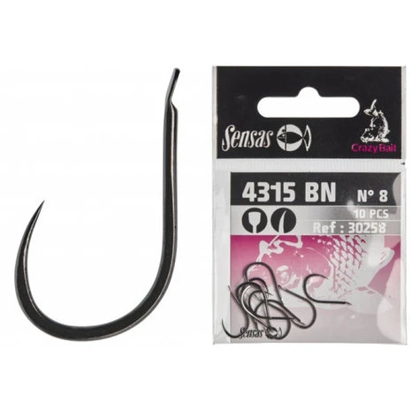Haken Crazy Bait Barbless 4315 - Sensas 1 Haken Crazy Bait Barbless 4315 - Sensas