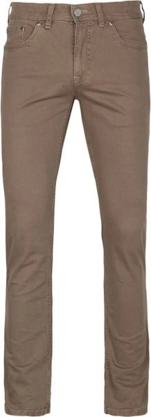 Gardeur Sandro Jeans Taupe 5 Gardeur Sandro Jeans Taupe - Afbeelding 5