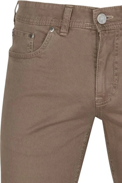 Gardeur Sandro Jeans Taupe 6 Gardeur Sandro Jeans Taupe - Afbeelding 6