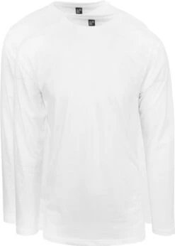 Alan Red T-Shirt Virginia Wit Longsleeve 2-pack -Shimano-winkel 76396 10 1