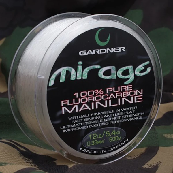 Gardner Mirage Fluorocarbon Mainline 0,35mm 1 Gardner Mirage Fluorocarbon Mainline 0,35mm