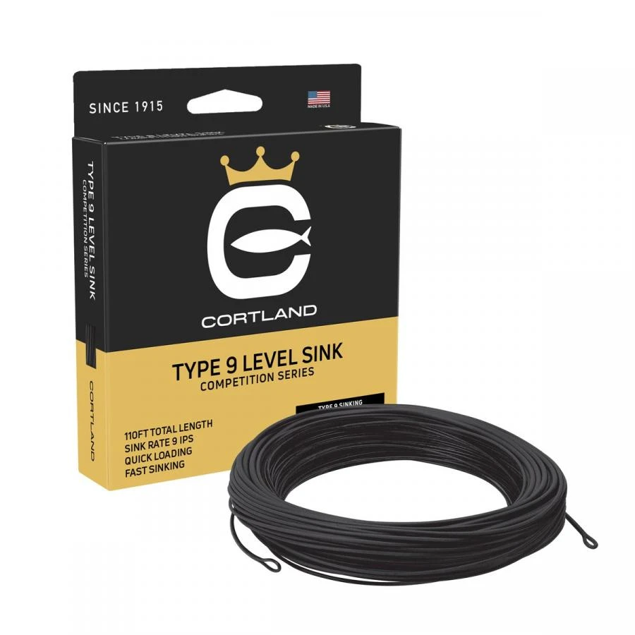 Cortland Competition Type 9 Level Sink Fly Line 1 Cortland Competition Type 9 Level Sink Fly Line