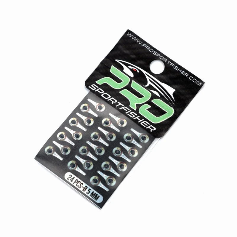 Pro Sportfisher Tabbed Eyes Yellow/Silver 7 Pro Sportfisher Tabbed Eyes Yellow/Silver - Afbeelding 7