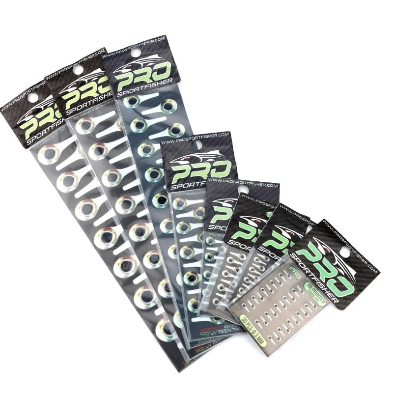 Pro Sportfisher Tabbed Eyes Yellow/Silver 1 Pro Sportfisher Tabbed Eyes Yellow/Silver