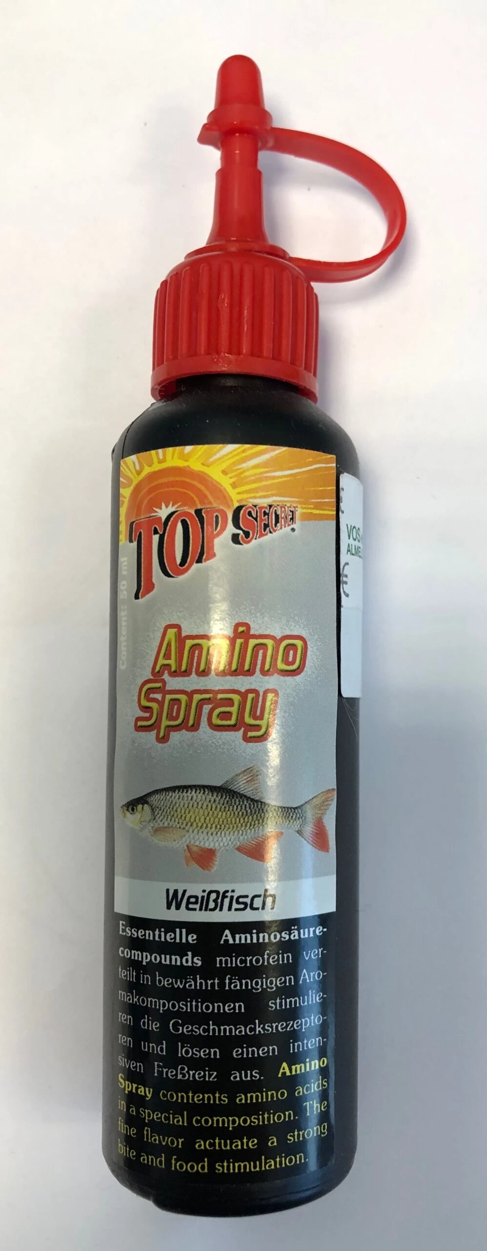 Top Secret Amino Spray Weißfisch 1 Top Secret Amino Spray Weißfisch