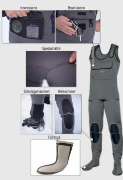 Shimano-winkel -Shimano-winkel Traun River Neoprene Superior Wader 34 0048 XX traun river neopren wader superior2