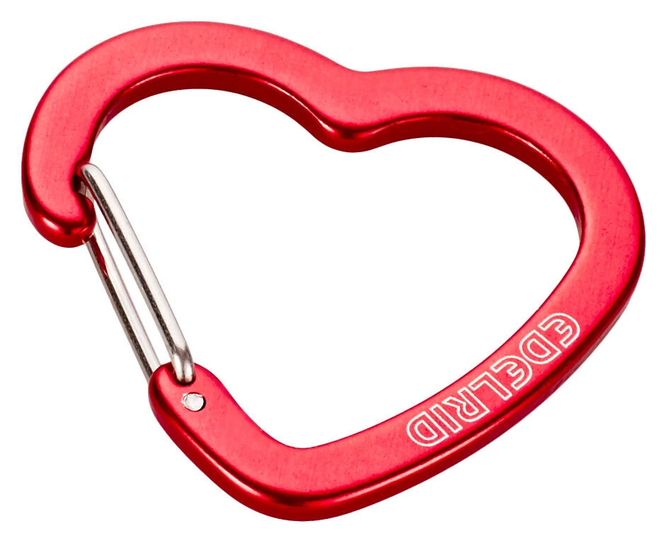 Edelrid Corazon Accessoire Karabijnhaak, Rood 1 Edelrid Corazon Accessoire Karabijnhaak, Rood