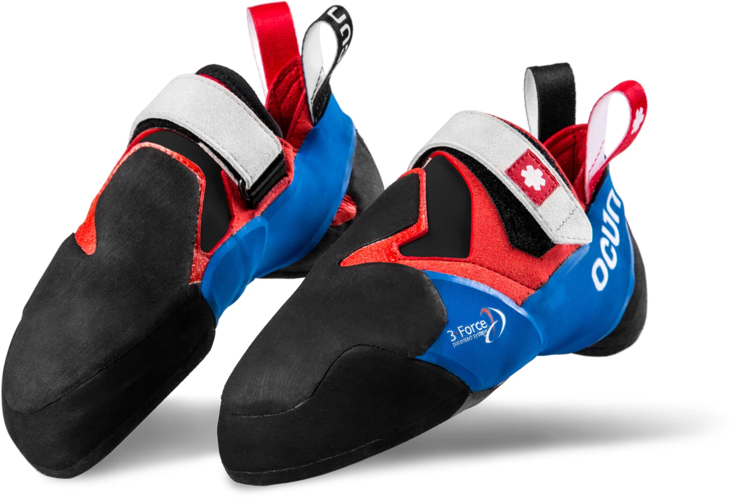 Ocun Nitro Klimschoenen, Blauw/rood 1 Ocun Nitro Klimschoenen, Blauw/rood