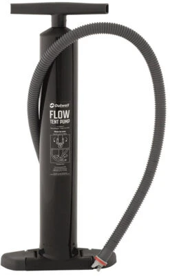 Outwell Flow Tentpomp, Zwart