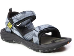 SOURCE Gobi Sandalen Heren, Grijs/zwart